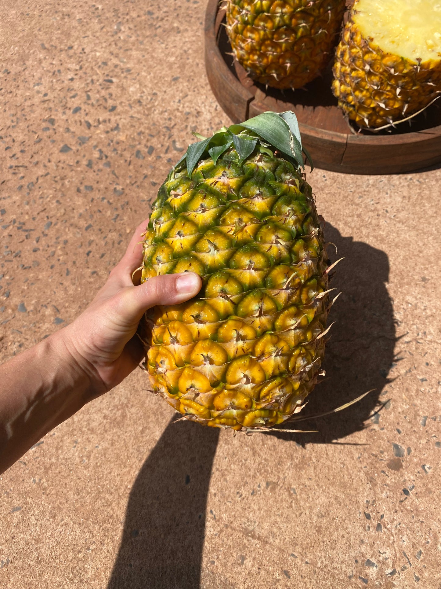 Pineapple, local so sweet