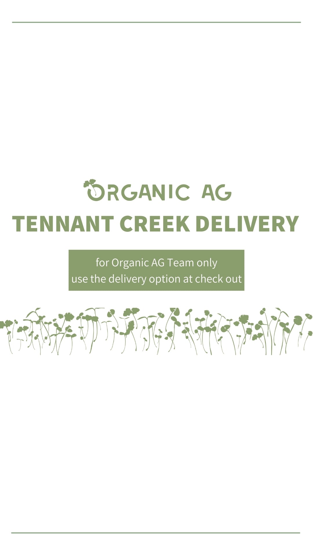 Tennant Creek Delivery