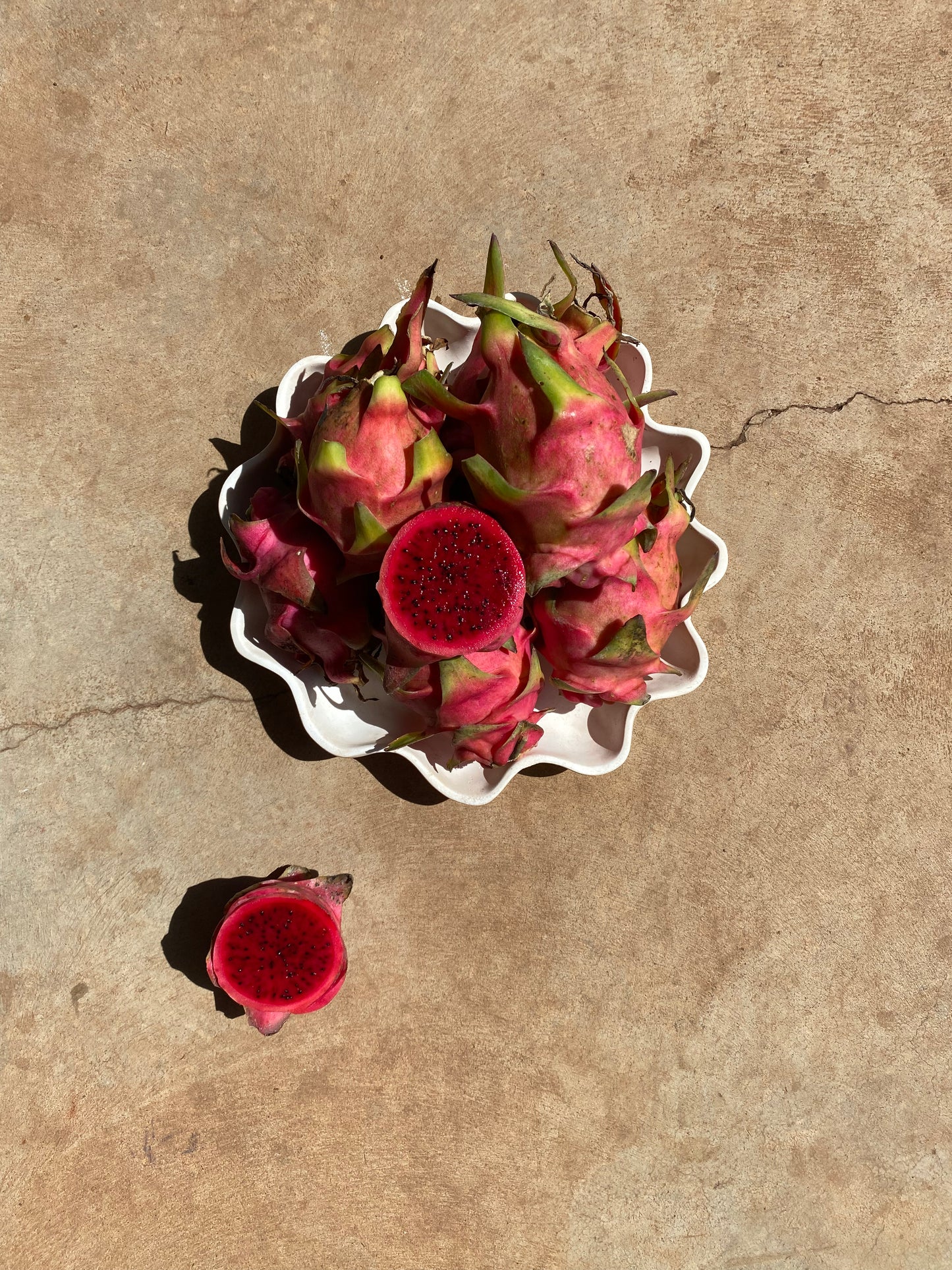 Dragonfruit, red flesh