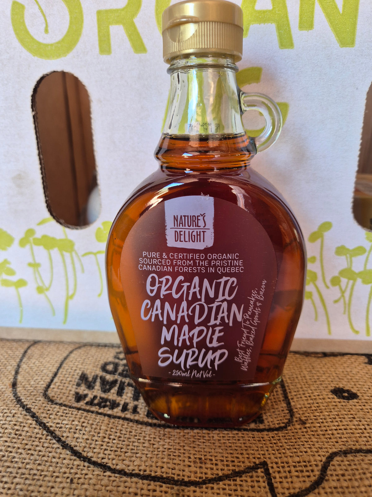 Maple syrup 250ml bottle