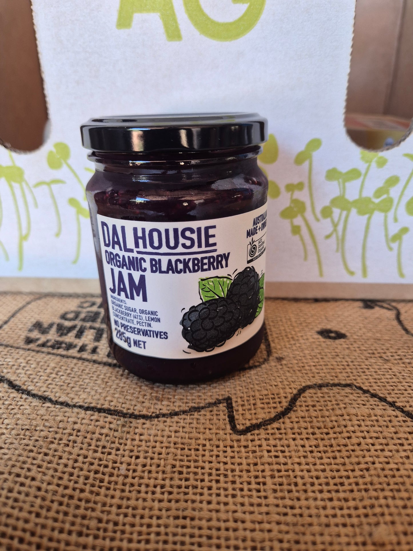 Jam Blackberry Certified Organic
