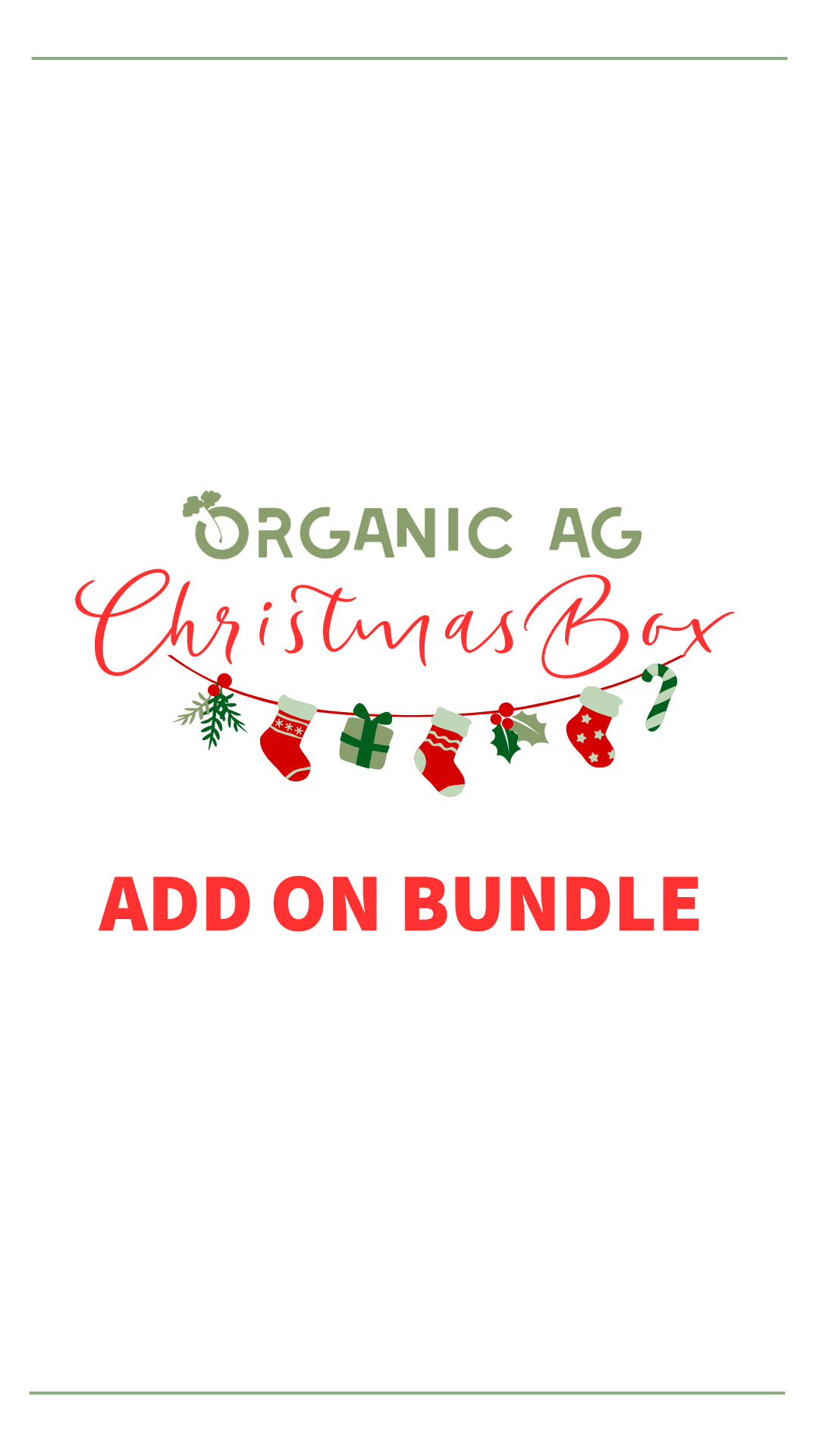 Christmas Box ADD ON BUNDLE