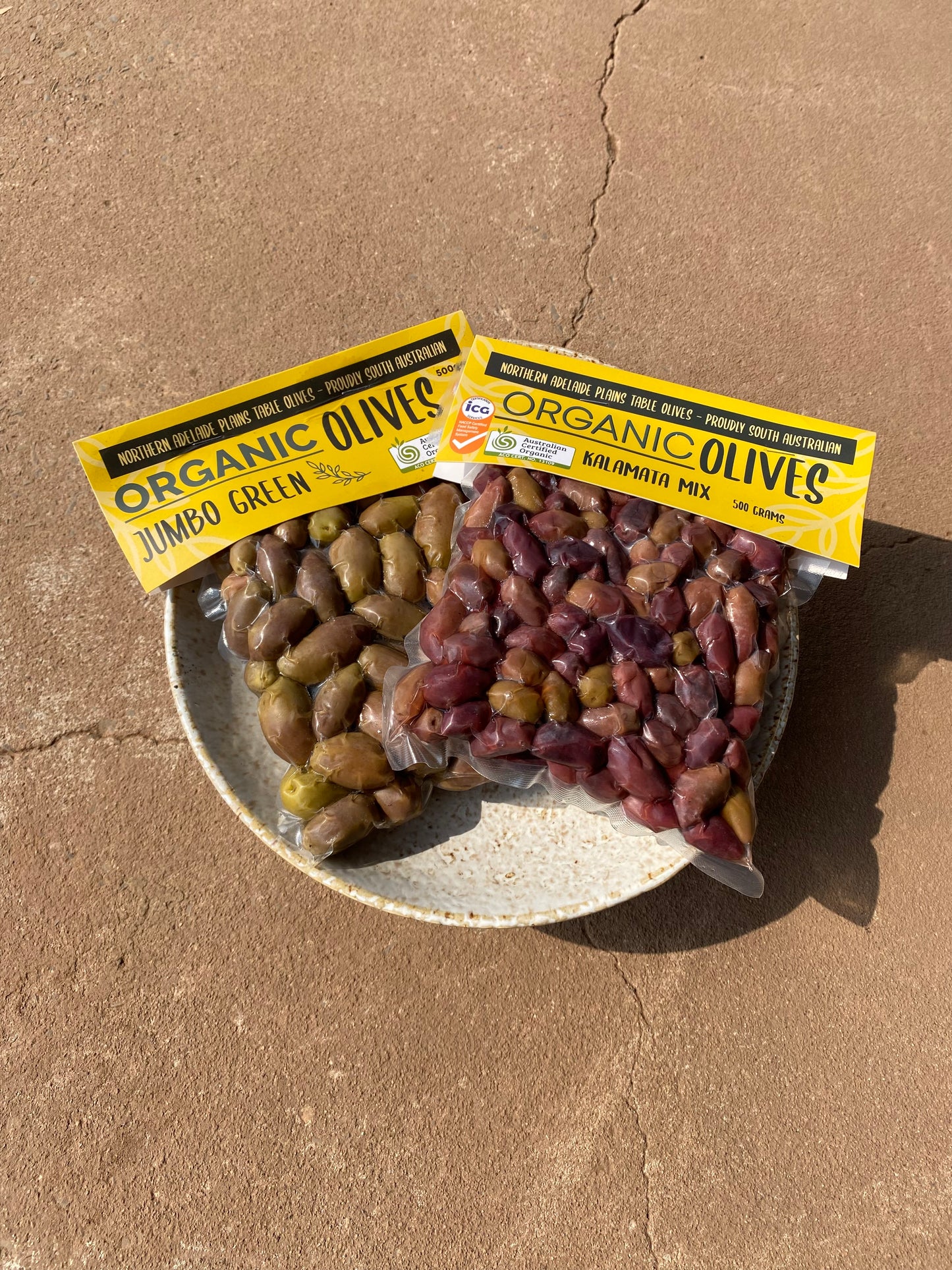 Olives, green & kalamata mix