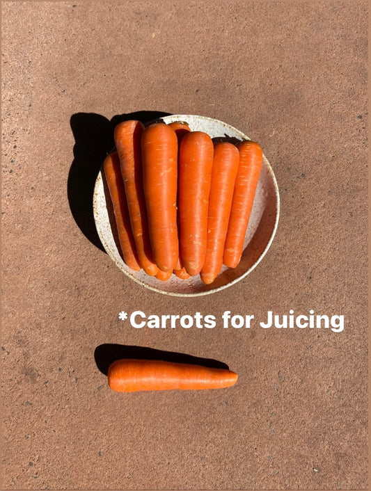 Carrots, for juicing