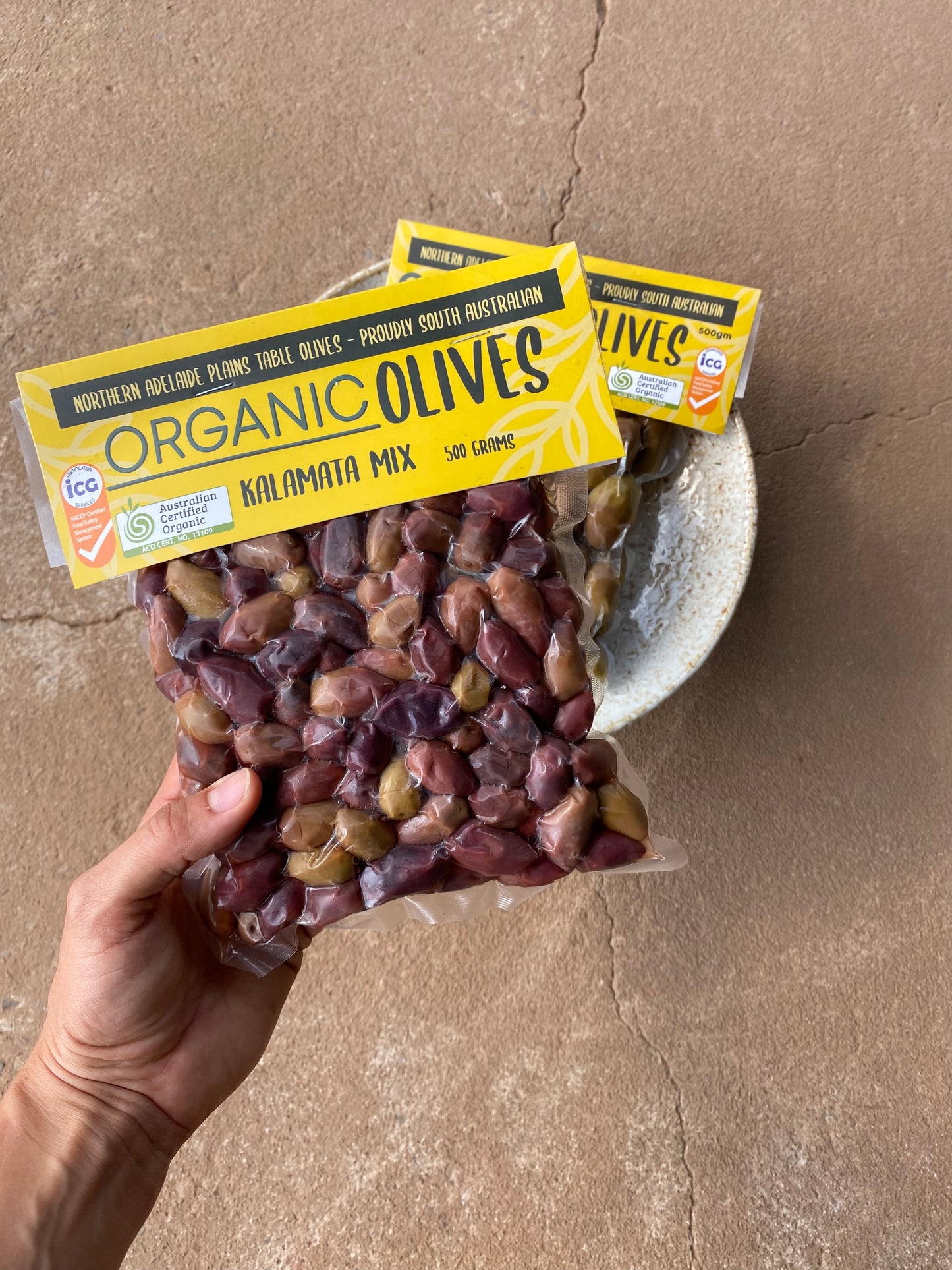 Olives, green & kalamata mix