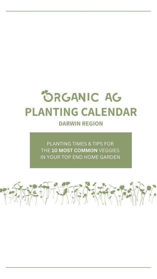 Organic AG Planting Calendar