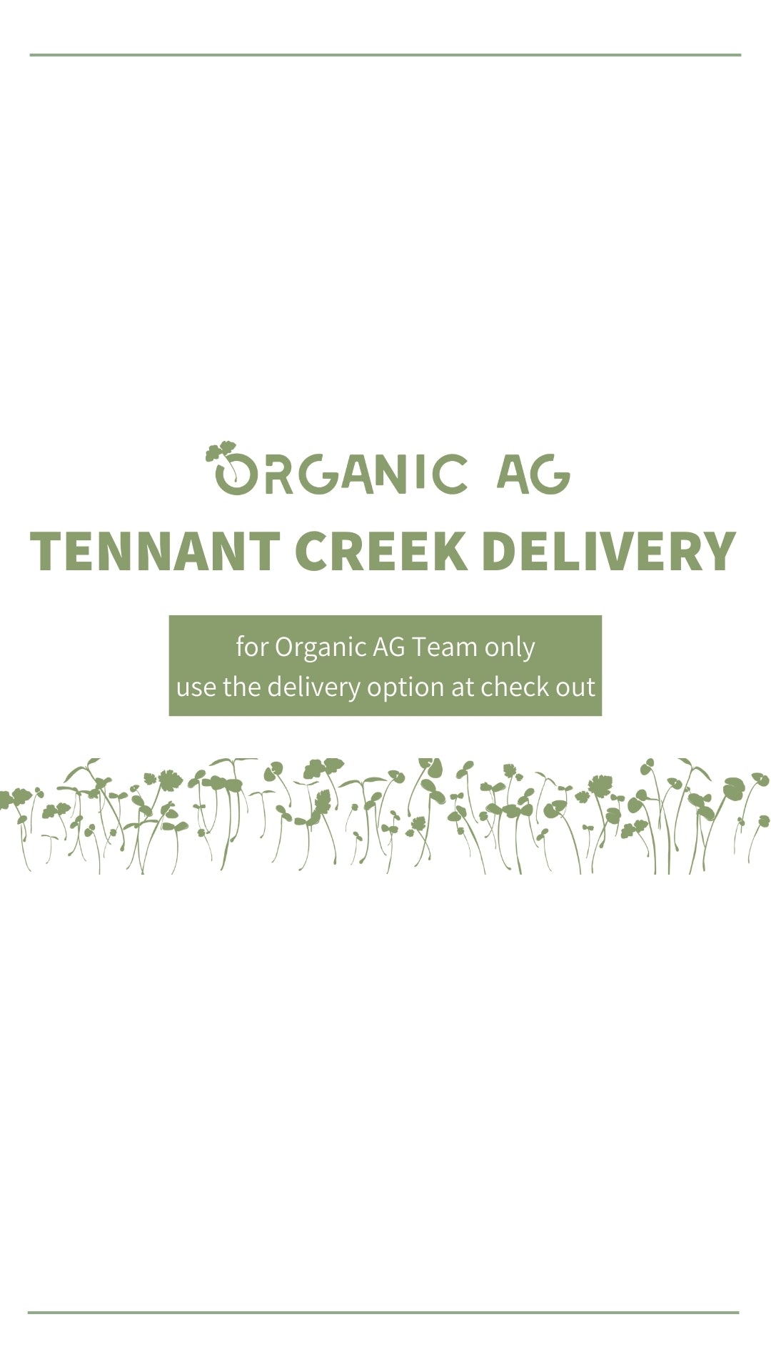 Tennant Creek Delivery