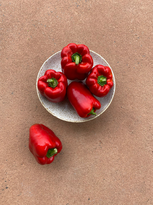 Capsicum, red, 500g