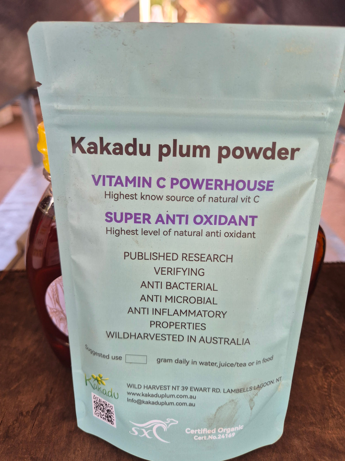 Kakadu plum powder Certified organic 50g