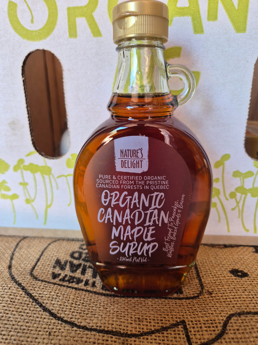 Maple syrup 250ml bottle