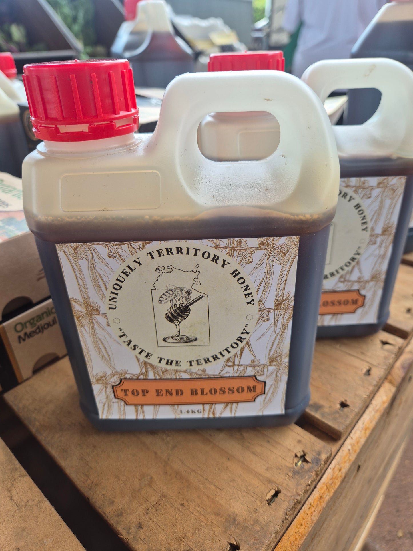 Honey 1.4kg value bottle, local